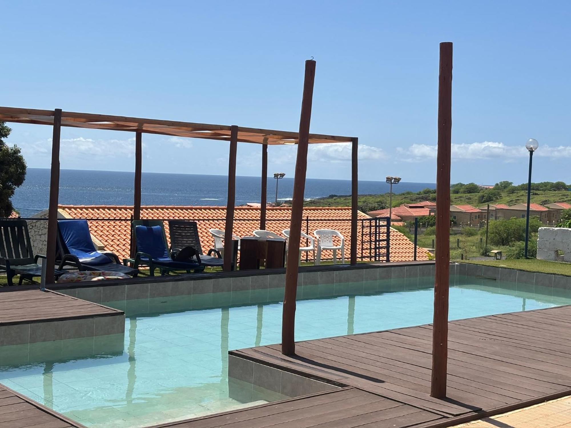 Apartamento Encosta Azul Cidade Velha Exterior foto