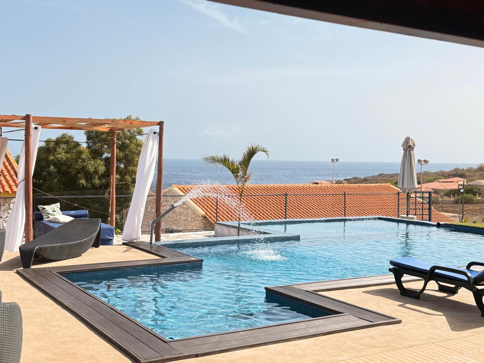 Apartamento Encosta Azul Cidade Velha Exterior foto